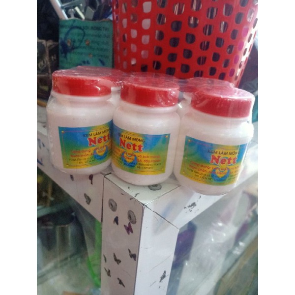 6 hủ kem mềm móng Nett