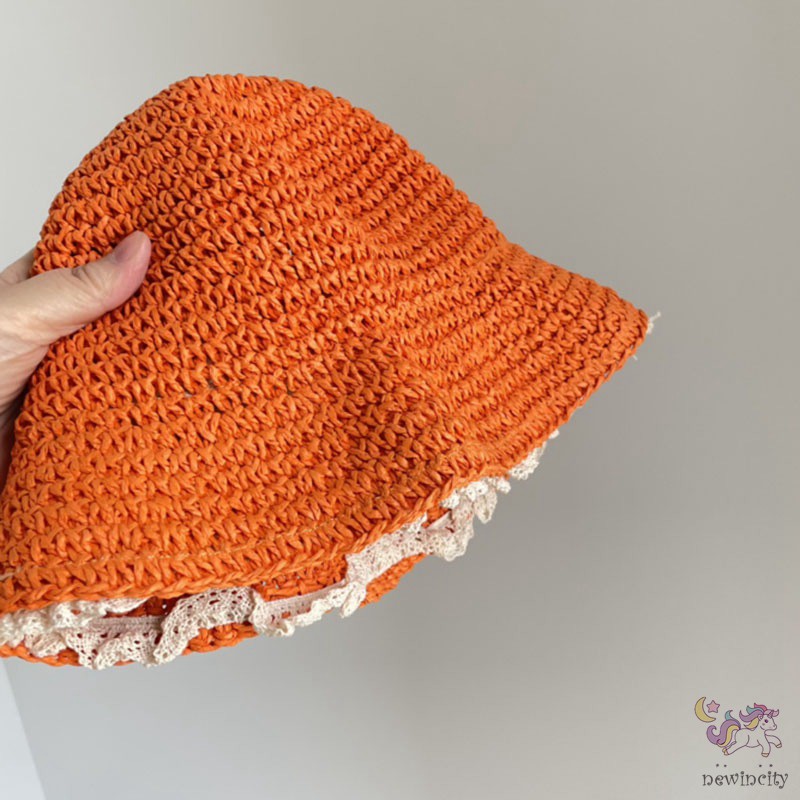 Mũ cói chống nắng thời trang hè cho bé