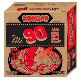 Thùng Mì Tôm KoKoMi 90