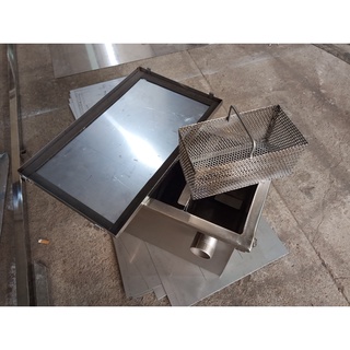 Bể tách mỡ 30 lít inox 304