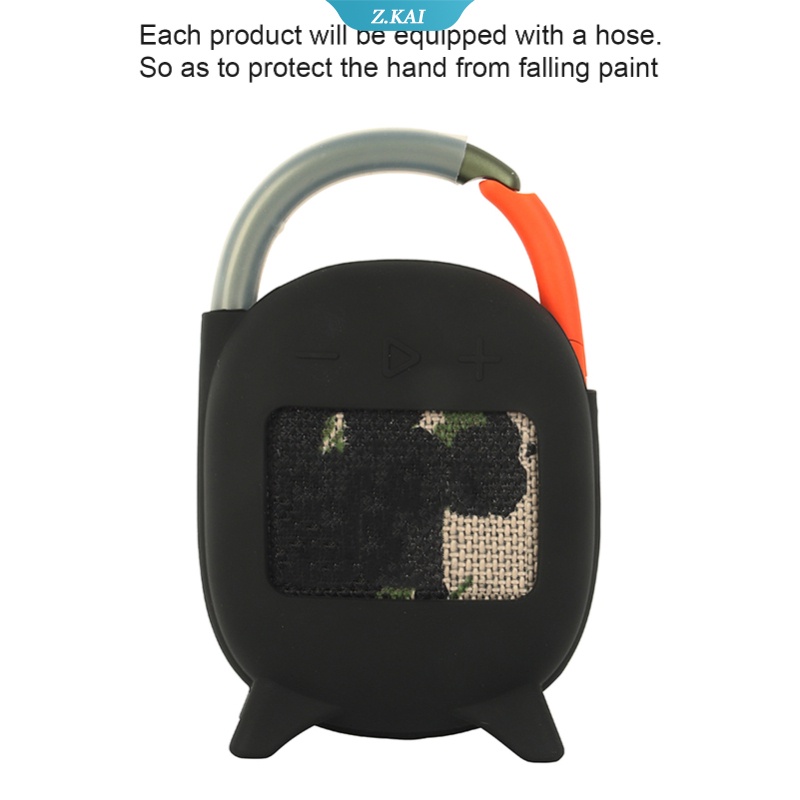 Vỏ Silicone Mềm Bảo Vệ Cho Loa Bluetooth JBL Clip 4 Ốp