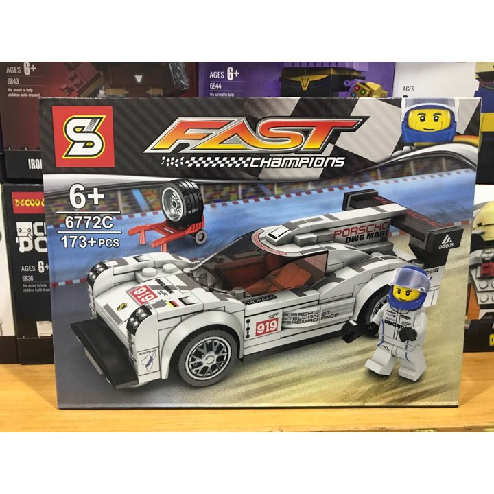 Mô hình Non lego - Speed champion - xe ô tô ST 6772 C