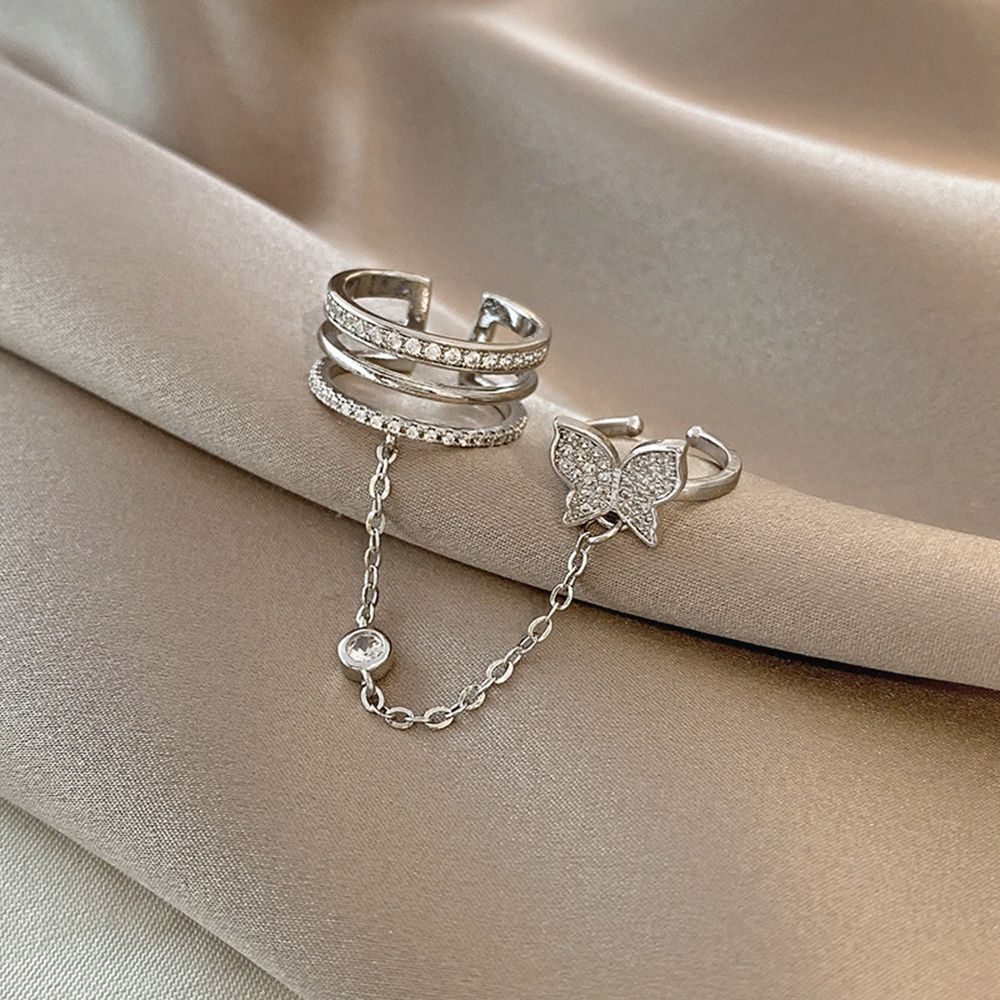 Nhẫn hở đeo khớp ngón tay kiểu Hàn Quốc thời trang sành điệu cho nữ