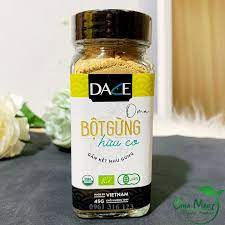 Bột gừng hữu cơ Dace (45g) - Việt Nam