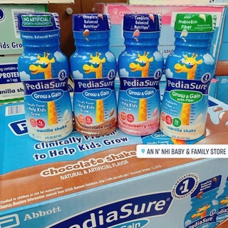SỮA PEDIASURE MỸ 237ML ĐỦ VỊ