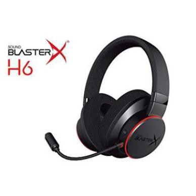 Tai nghe Gaming Creative Sound BlasterX H6 (USB/ 3.5)-Hàng chính hãng