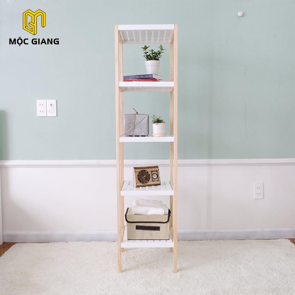 Kệ Gỗ Vuông 5 Tầng Đa Năng - Thiết Kế Đơn Giản Tiện Lợi - 5F Mộc Giang | BigBuy360 - bigbuy360.vn