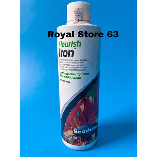 Flourish Iron Seachem phân nước bổ sung Sắt Fe cho cây thủy sinh chai