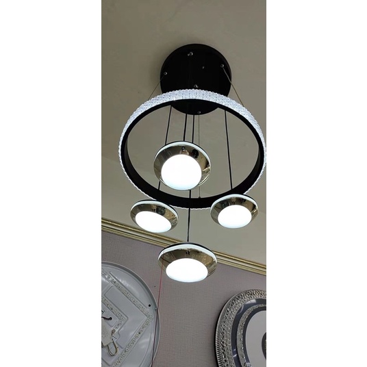 Đèn thả bàn ăn  - đen  thả trần -   đèn thả trang phòng bếp, bảo hành 24 tháng