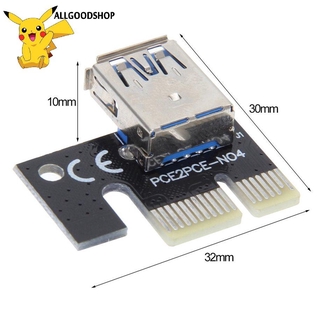 all} MINING Card Đồ Họa Usb 3.0 Pci-E 1x Sang 16x