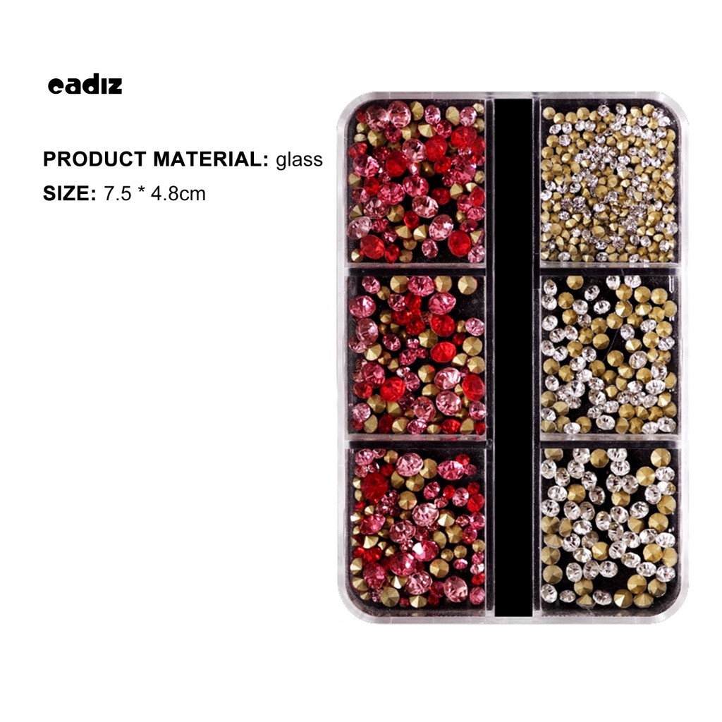 Hộp Phụ Kiện 3D Trang Trí Móng Tay Chuyên Dụng