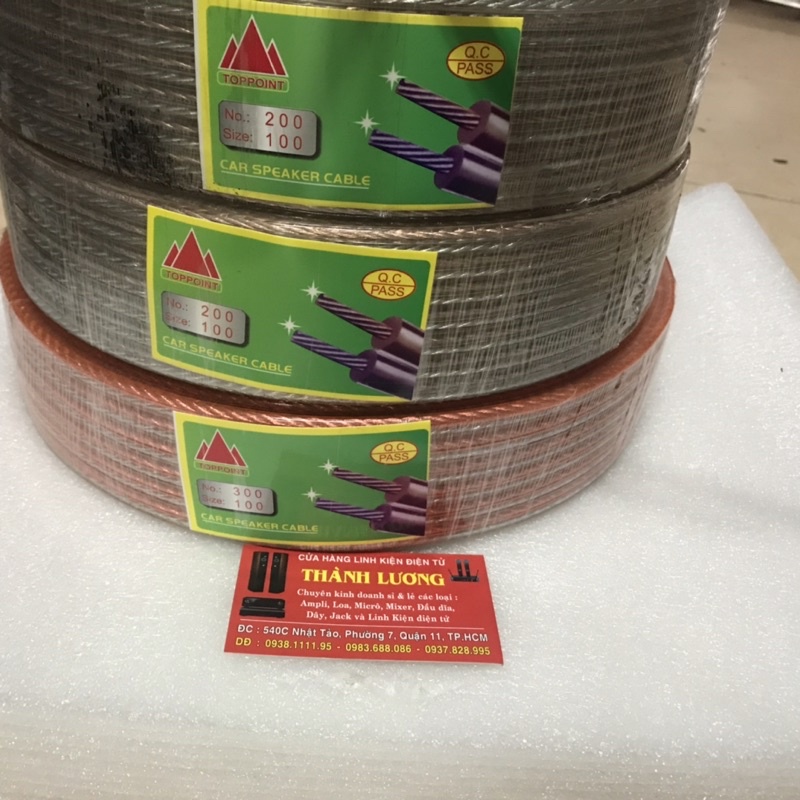 10 m dây loa .thiết bị âm thanh gia đình sân khấu