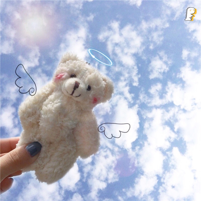 Móc khóa gấu bông Teddy Cừu bông mềm đáng yêu - Móc treo cặp sách cực xinh Reply Boutique