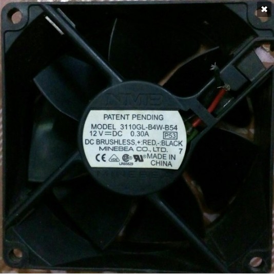 QUẠT HÚT TẢN NHIỆT DC 8CM 80mm ĐIỆN ÁP 12V 24V