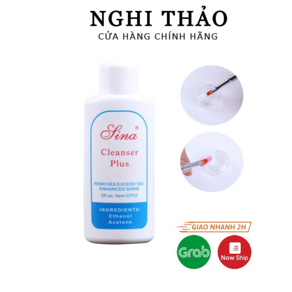 Tẩy sơn móng tay , nước tẩy sơn móng tay gel clean plus BK63