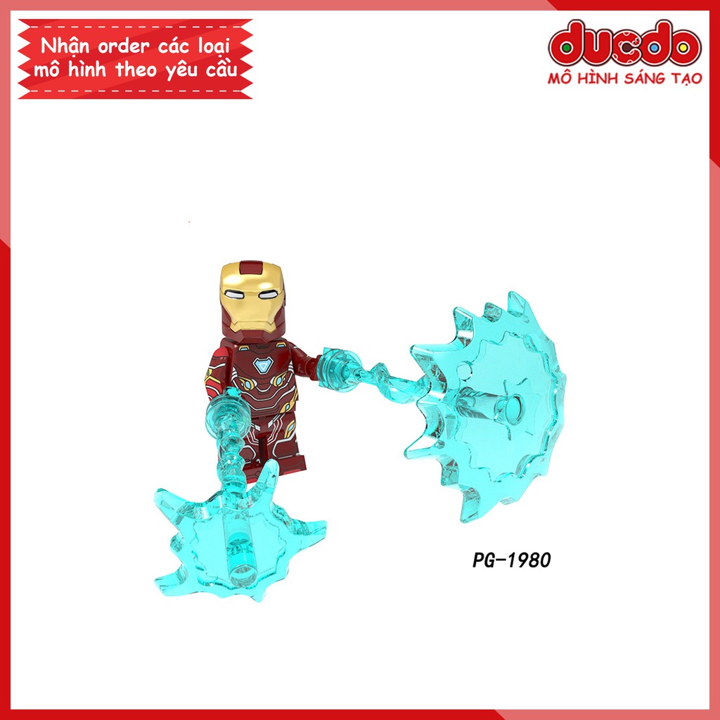 Minifigures các nhân vật End Game Thanos, Iron Man - Đồ chơi Lắp ghép Xếp hình Mô hình Mini EndGame POGO PG8226