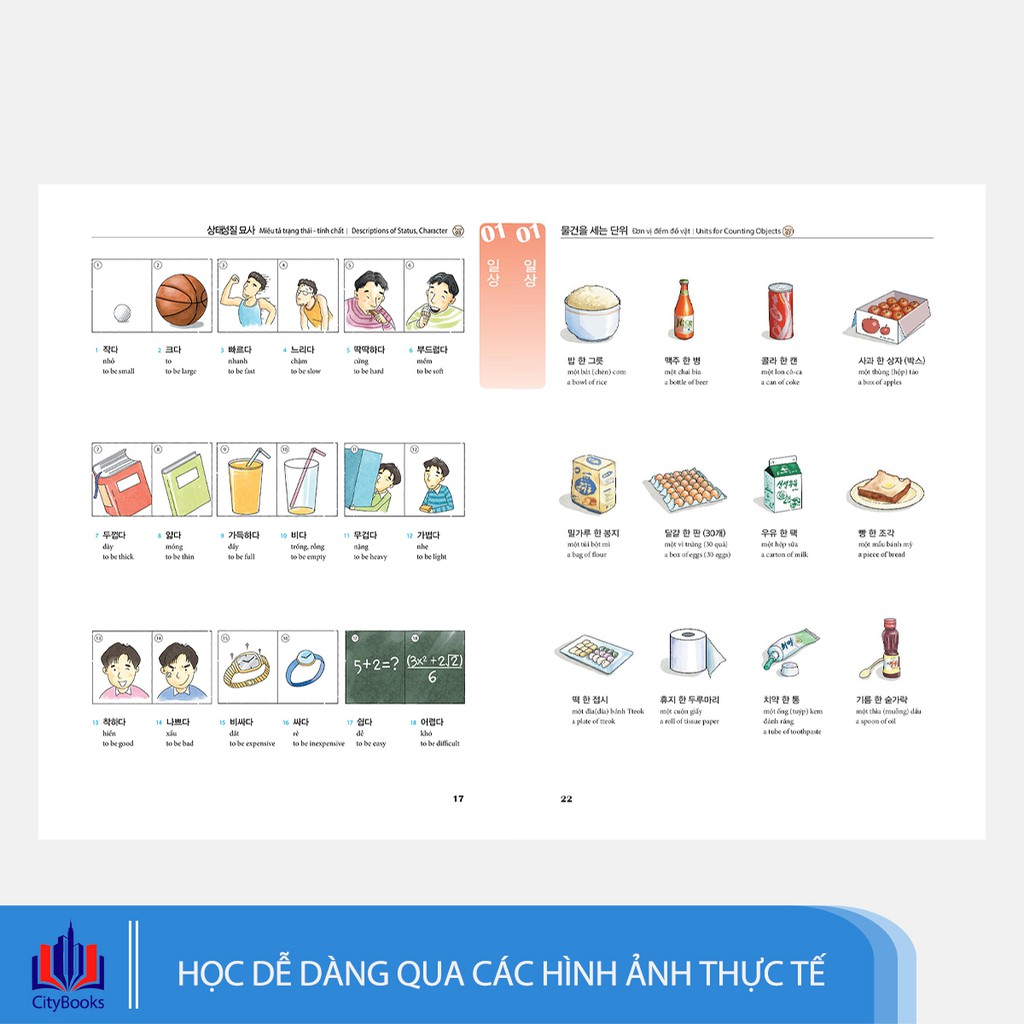 Sách - Từ Điển Tiếng Hàn Qua Tranh - Giáo Trình Theo Chủ Đề Cuộc Sống Hàng Ngày - Kèm App Học Online