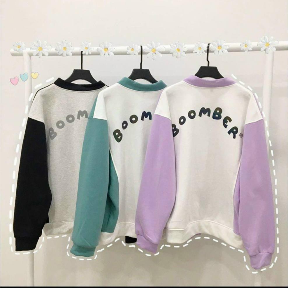 HOT Áo Khoác Nỉ Cadigan Bomber in Chữ B Lớn Kiểu Dáng Giản Dị Dễ Thương | BigBuy360 - bigbuy360.vn