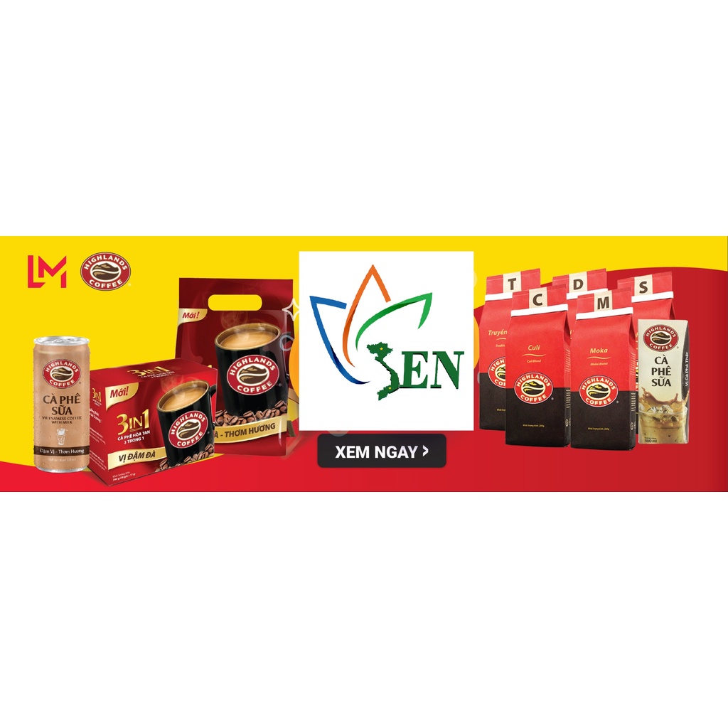 [SenXanh CAFE] Cà phê bột Truyền thống Highland Coffee 1KG | BigBuy360 - bigbuy360.vn