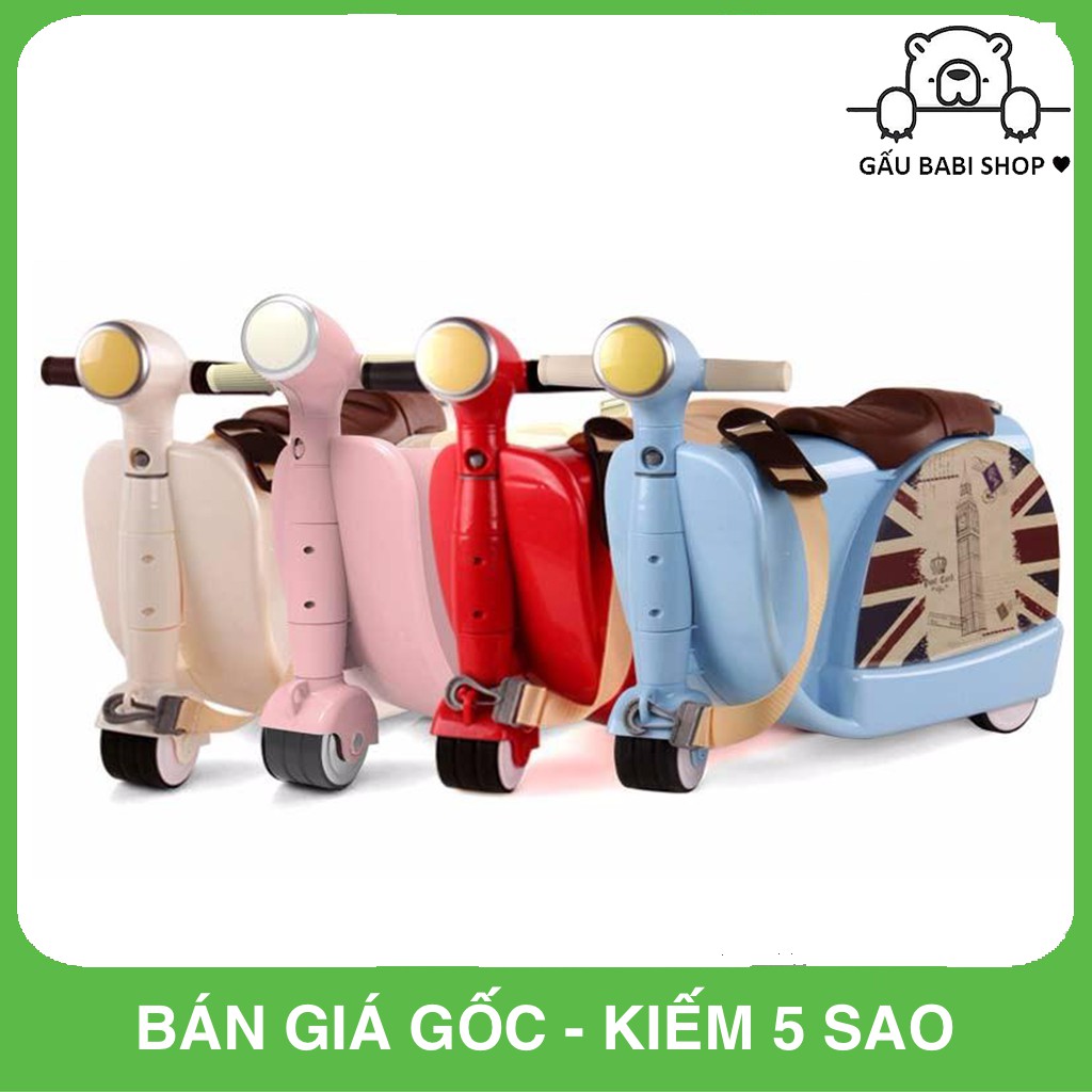 Vali xe chòi chân Vespa Royalcare cho bé RC822217 - Hàng chính hãng