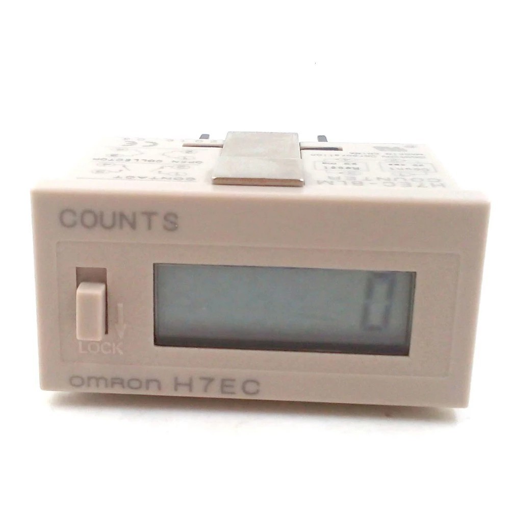 Omron H7EC-6 Máy bán hàng tự động công nghiệp đục lỗ điện tử đếm số khi mệt với pin