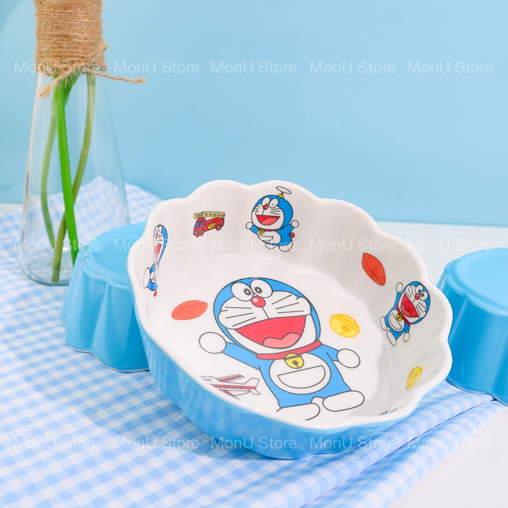 Tô DORAEMON DOREMON Melamine giả sứ 14.3cm dễ thương cute MON0405 TooYoo