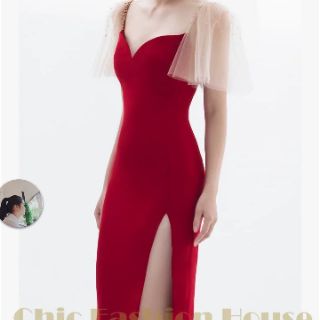 Pass Váy body màu nude( có ảnh thật)