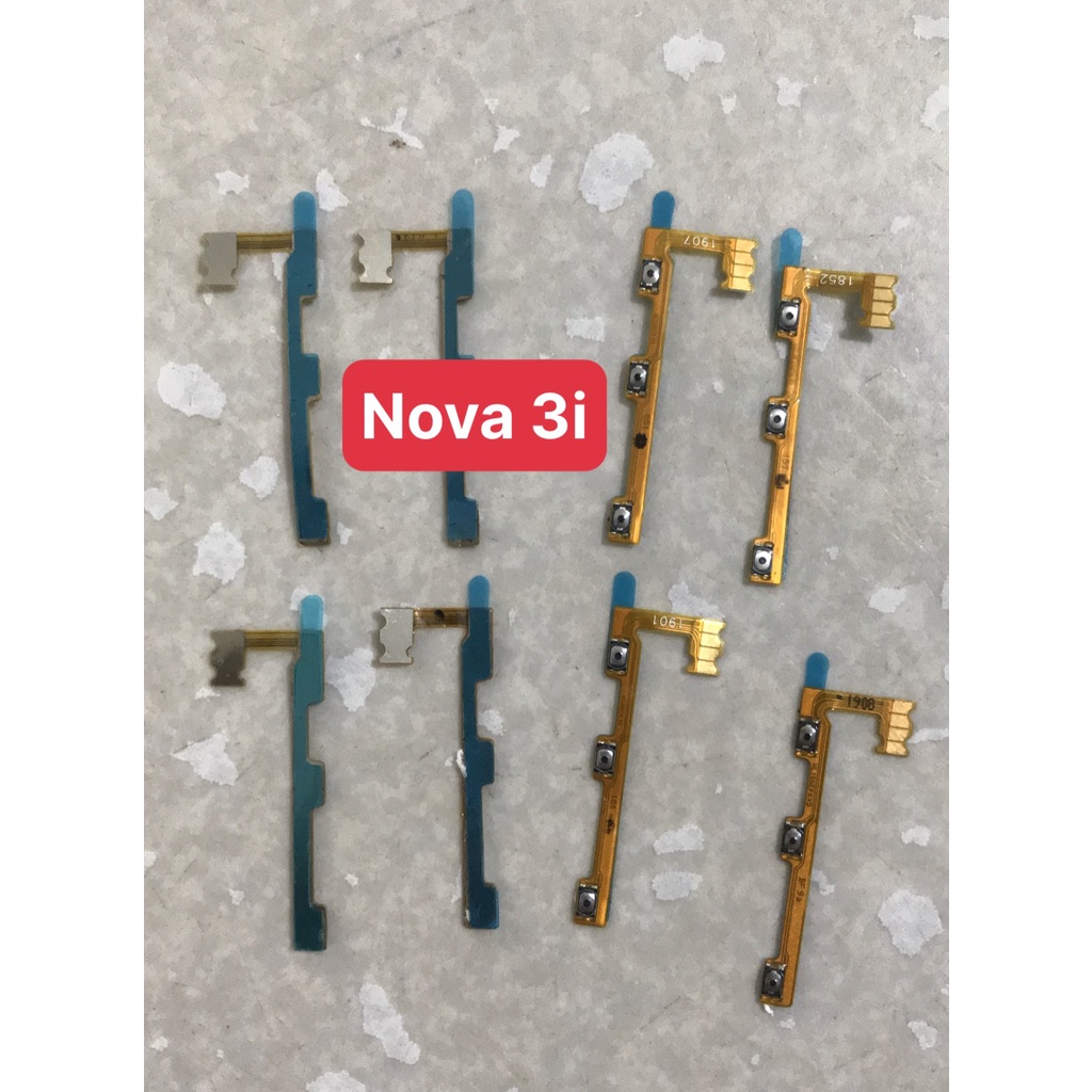 Cáp nguồn + âm lượng  Huawei Nova 3i