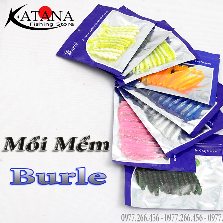 Mồi Mềm Câu Lure BURLE