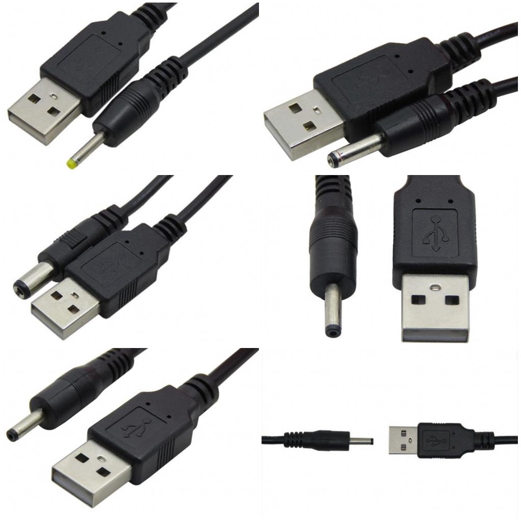 Dây Cáp Kết Nối Usb A Sang 2.0 2.5 3.5 4.0 5.5mm 5v Dc