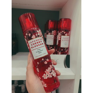 Xịt toàn thân Body Mist Bath And Body Works - Japanese Cherry Blossom 30ml/50ml/100ml ᴘʜᴀɴᴅɪᴇᴍᴍʏ997 Ⓡ