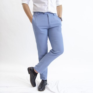 Quần âu nam vải trượt dáng ôm quần tây nam hàn quốc nhiều màu lựa chọn