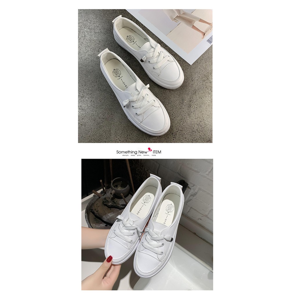 Giày thể thao nữ đế bằng giá rẻ giày sneaker nữ trắng slipon ulzzang cao cấp hot trend AZUKA - E2 | BigBuy360 - bigbuy360.vn