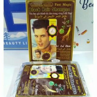 Dầu Gội Đen Tóc Black Hair Fast Magic Thái Lan