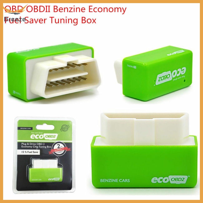 breeze Eco OBD2 Economy Fuel Saver Tuning Box Chip For Petrol Car Gas Saving