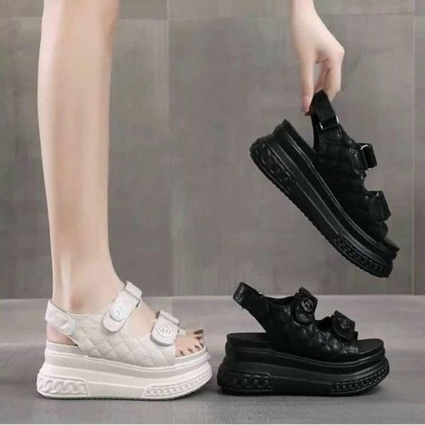 SANDAL BÁNH MÌ ĐẾ CAO HÀNG XỊNN-SANDAL ĐẾ CAO SIÊU XINH✨✨✨