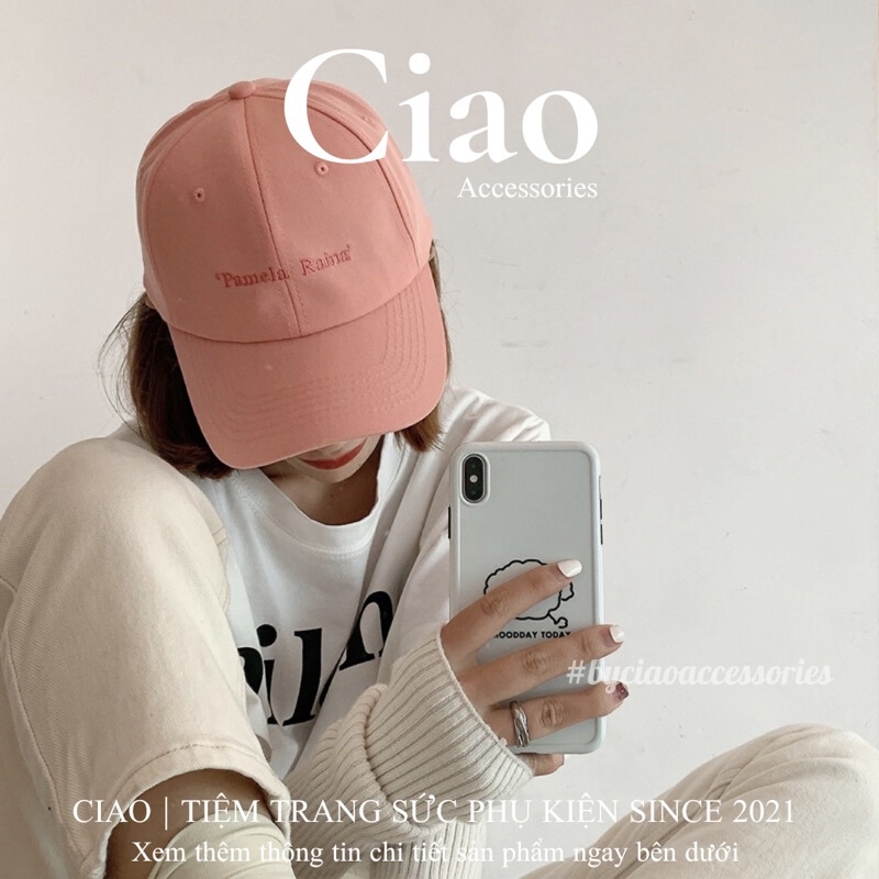 [HOẢ TỐC 1H] Nón/ Mũ vành thiết kế trẻ trung gam màu gum pastel xinh xắn trendy Pamela Ciao