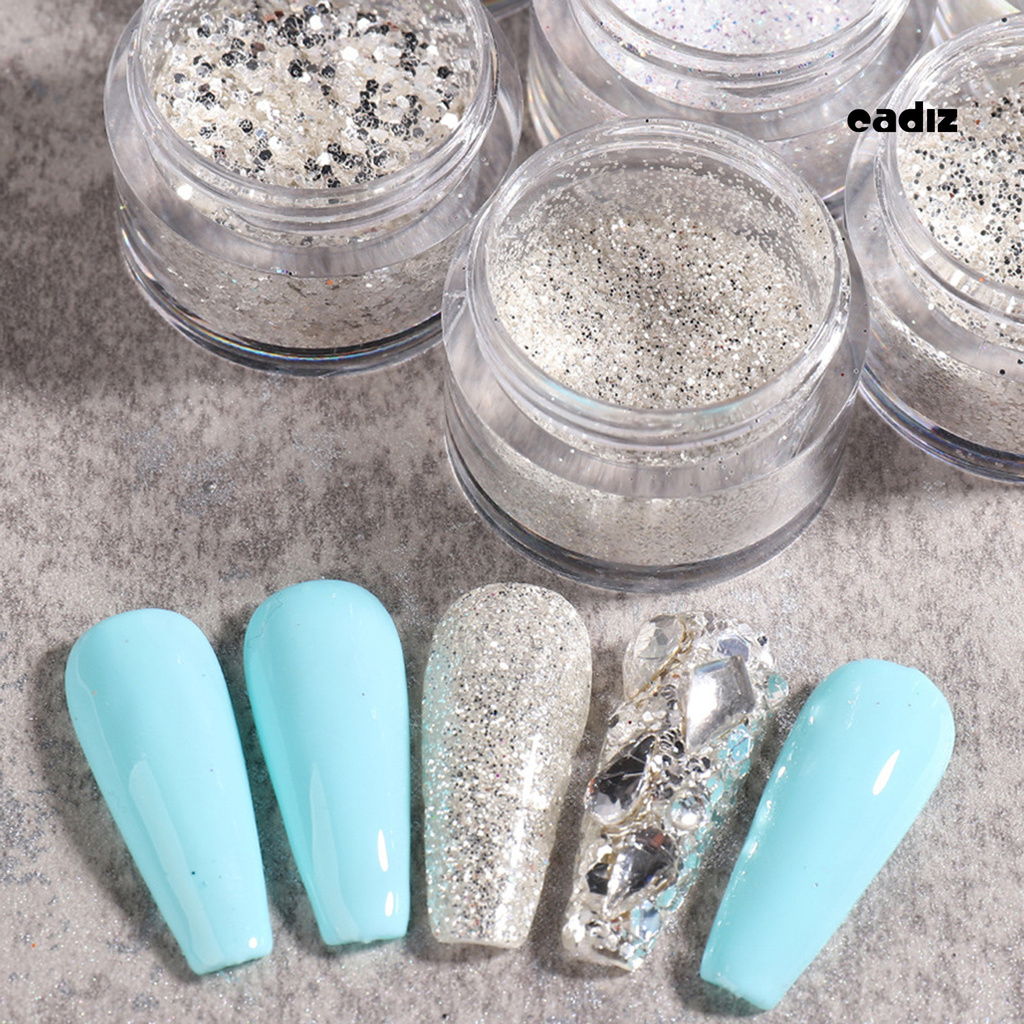 [Hàng mới về] Bột kim tuyến đắp móng tay lấp lánh thời trang