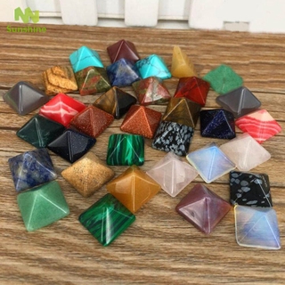 Bộ 7 Viên Đá Pha Lê Hình Kim Tự Tháp Độc Đáo