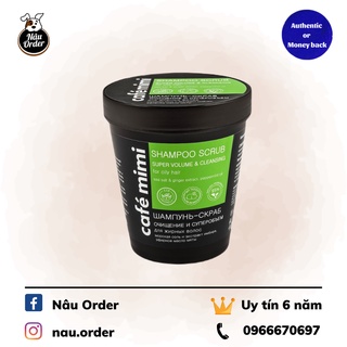 Tẩy da chết da đầu Cafe Mimi XANH LÁ rất sạch cho tóc dầu, bết