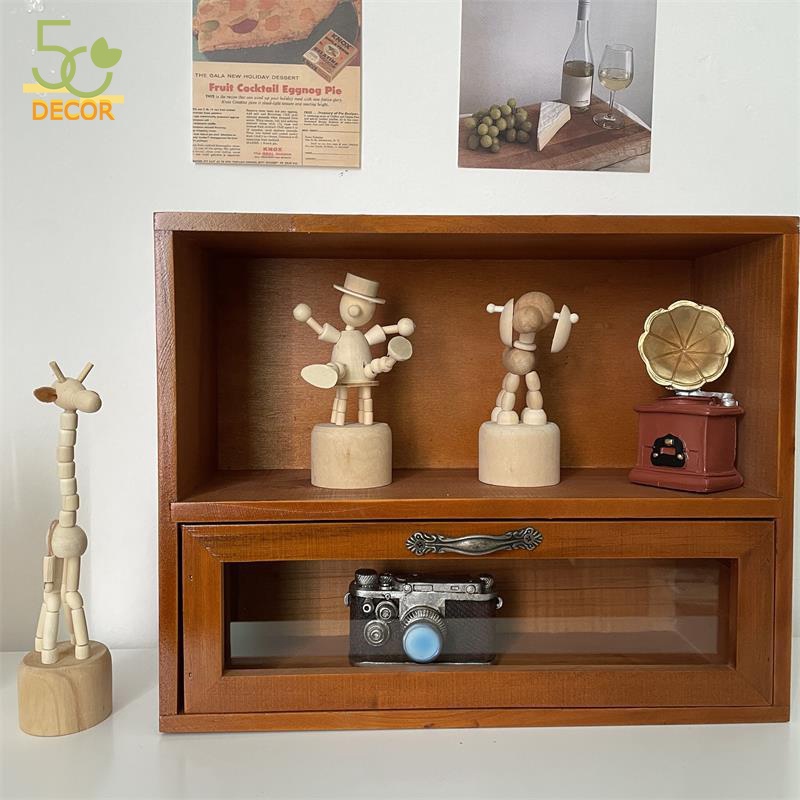 Mô hình người, động vật gỗ trang trí bàn học, bàn làm việc, decor phòng khách, quà tặng, quà lưu niệm
