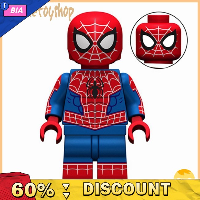 Mô hình lắp ghép nhân vật Spiderman siêu anh hùng đồ chơi cho trẻ em