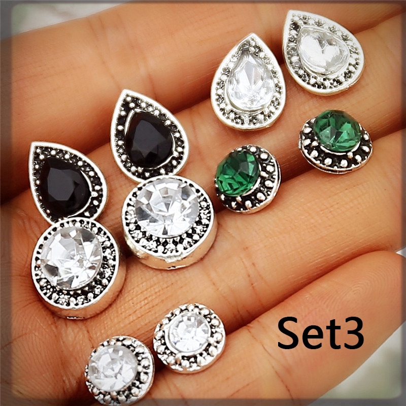 Set hoa tai phong cách vintage hợp thời trang sành điệu