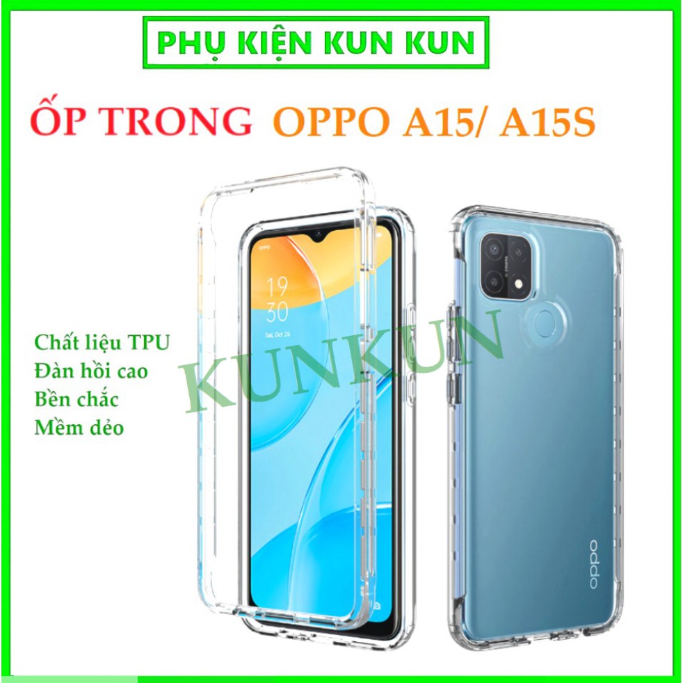 Ốp lưng Oppo A15/ A15s - Dẻo -Trong suốt -lâu ố vàng -Thiết kế bảo vệ Camera không bị trầy xước -Chất liệu TPU cao cấp