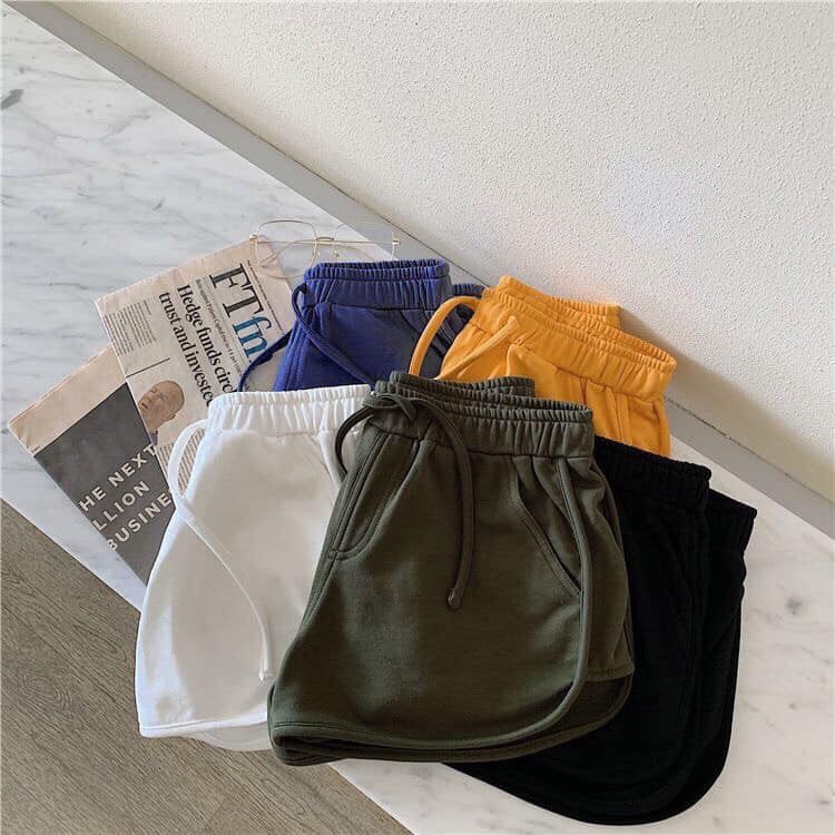 Quần short nữ  viền crane đủ màu , quần short ngắn 2 túi sau chất đẹp | BigBuy360 - bigbuy360.vn
