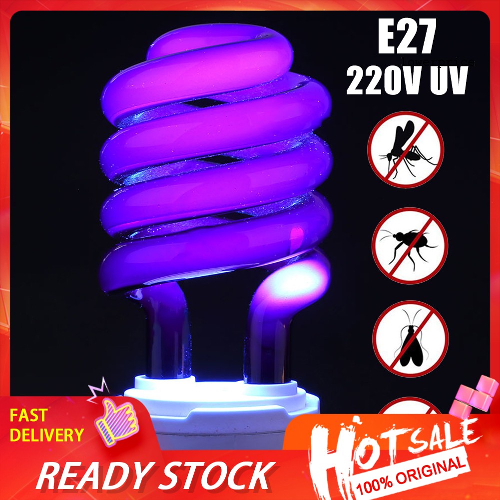 Bóng Đèn Tia Cực Tím Tiết Kiệm Năng Lượng 220v E27 Chất Lượng Cao
