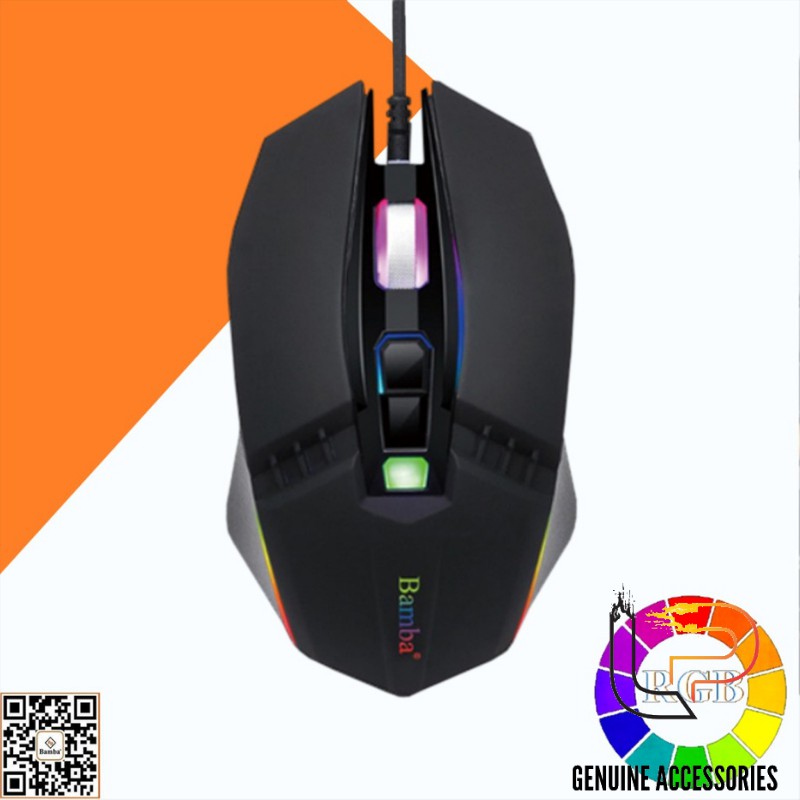 CHUỘT CHƠI GAME BAMBA B02 - MOUSE BAMBA B02 CHUYÊN GAME RGB