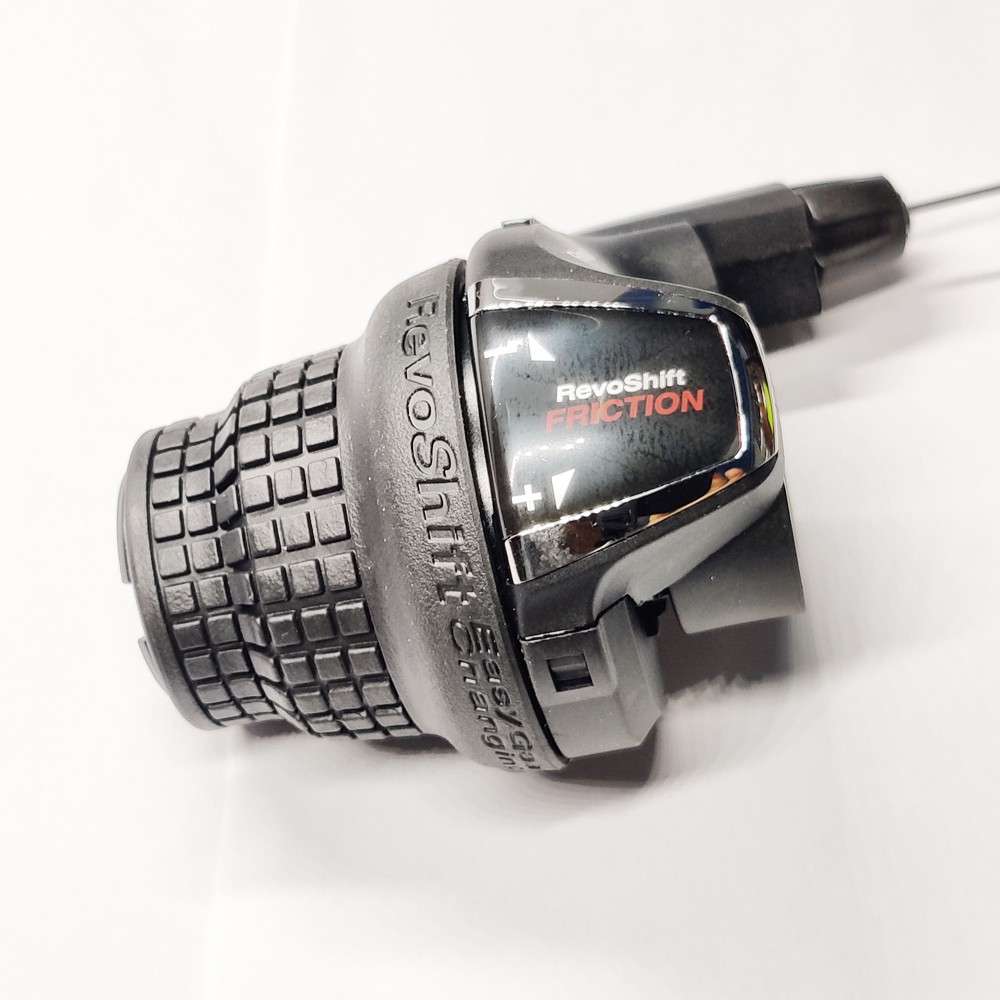 Tay nắm xoắn tốc độ màu đen Shimano RevoShift SL-RS35 -3/6/18