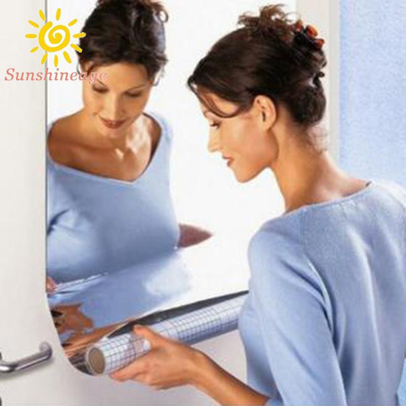 Gương Dán Tường Hình Vuông / Chữ Nhật Không Độc Hại Chống Thấm Nước