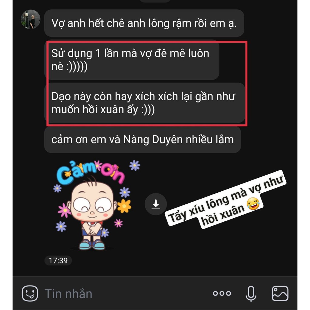 Kem tẩy lông Nàng Duyên - Hàng chính hãng, hiệu quả ngay sau lần đầu sử dụng, không gây hại da - BEAUTY COSMETICS SHOP